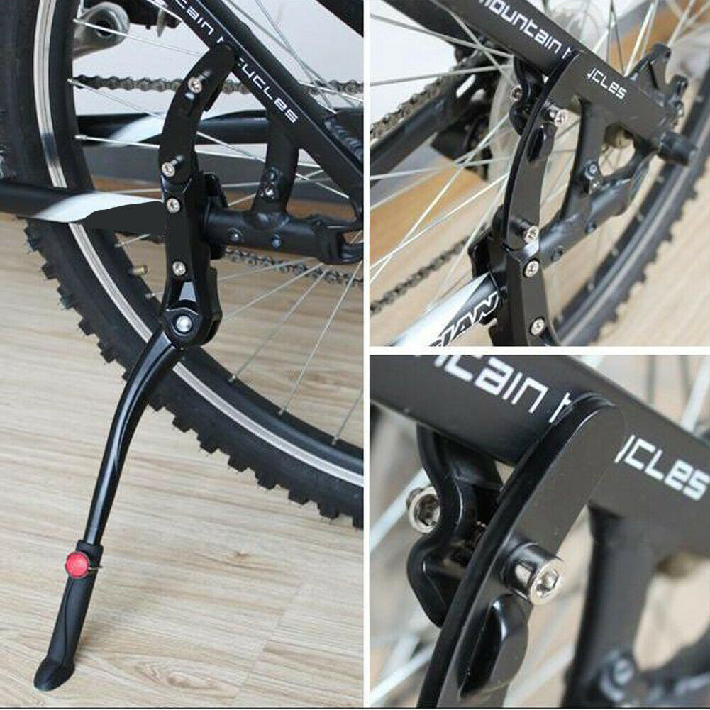 Adjustable Mountain Bike Bicycle Aluminum Alloy Kickstand Cycling Equipment @