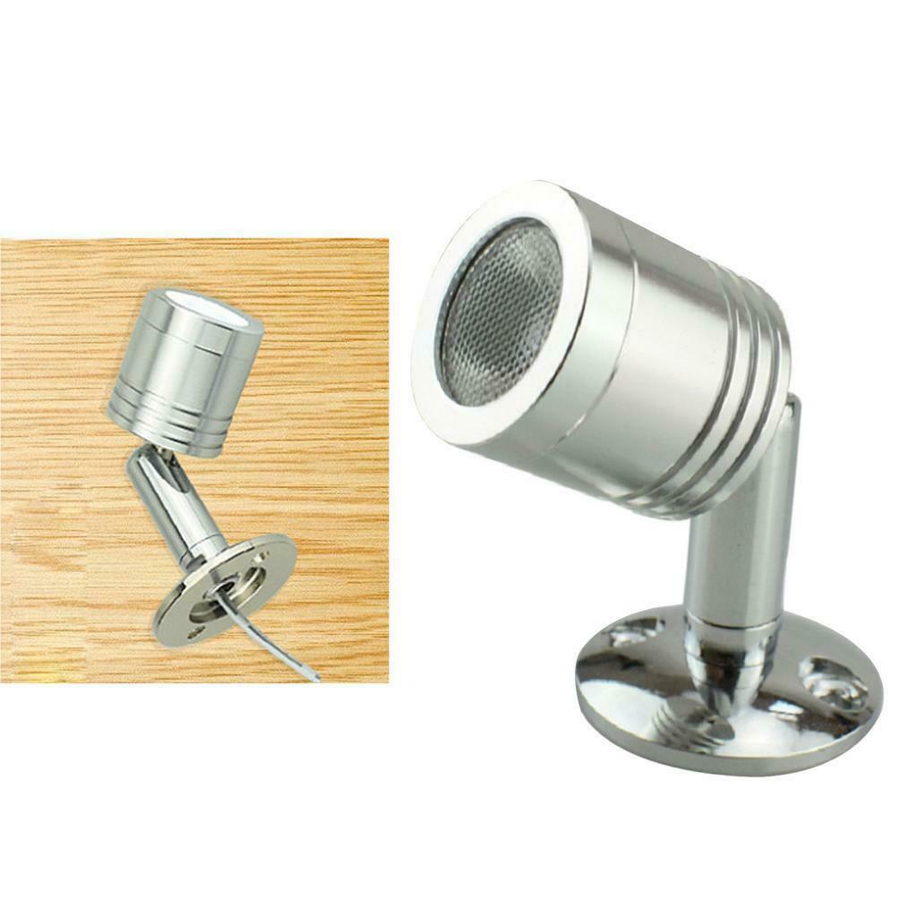 12VDC Mini Spotlight Jewelry Showcase Display Lighting Lamp Warm White 3000K