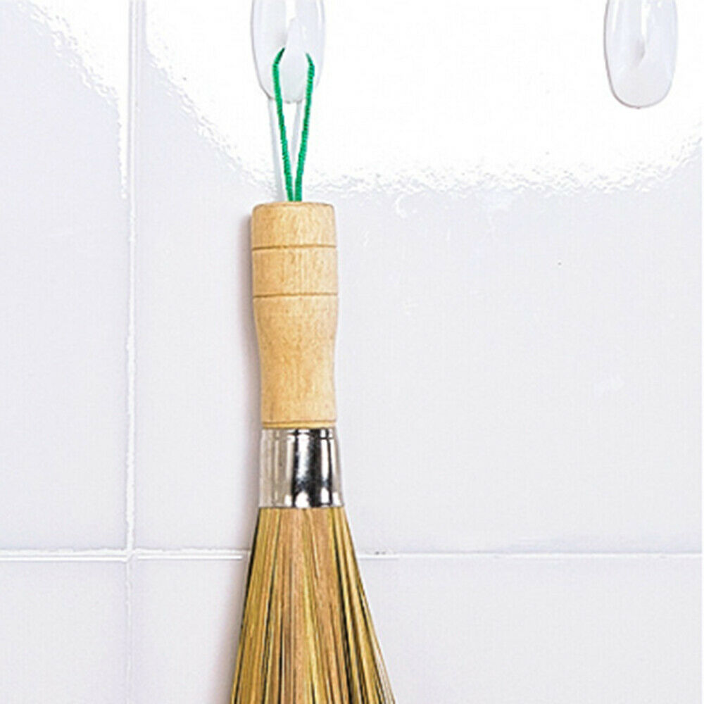 1Pcs Wash Pot Brush Handmade Wash Brush Natural Bamboo Convenient for Kitchen