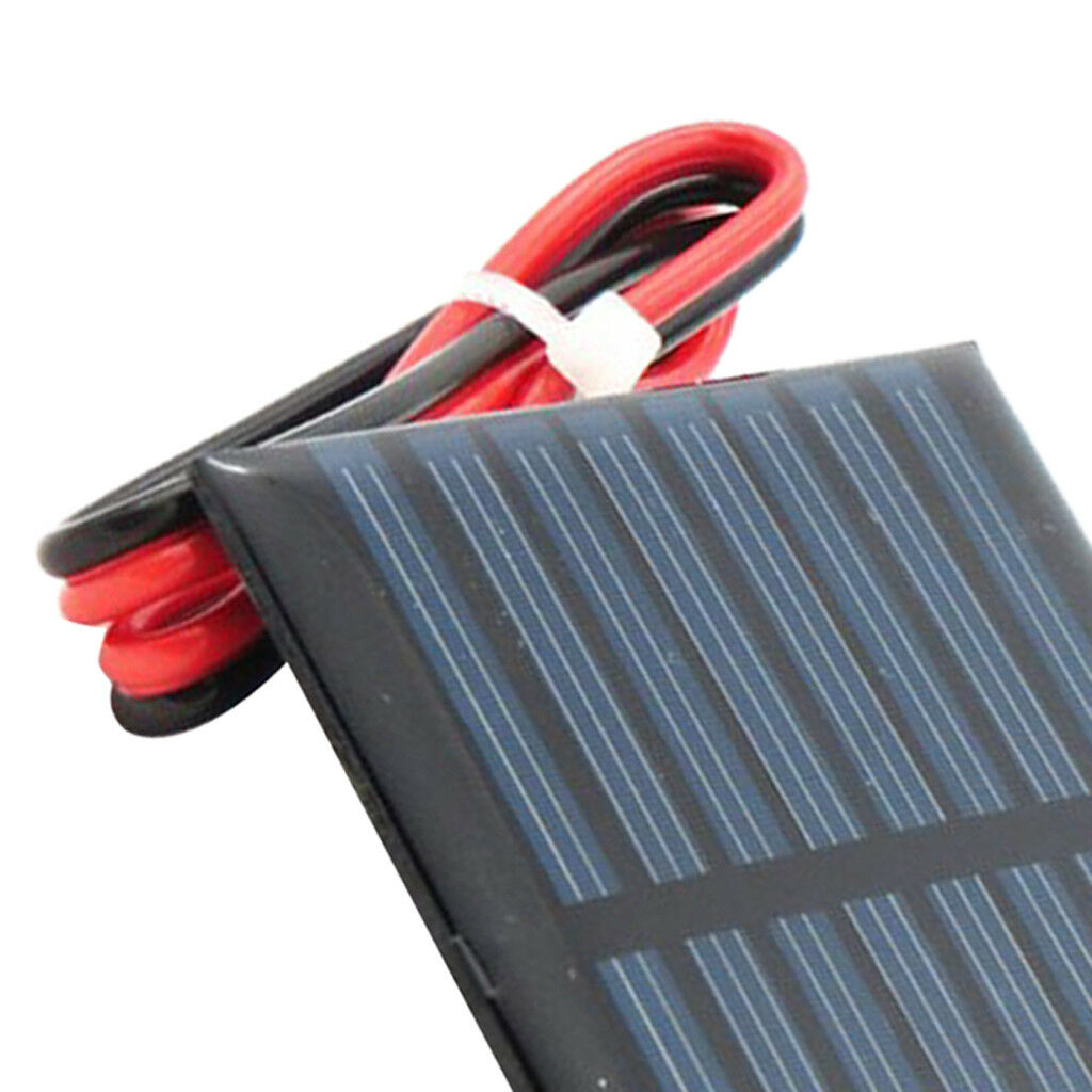 Portable Solar Panel Battery Charger for Car Boat Home A 4V 55x55mm