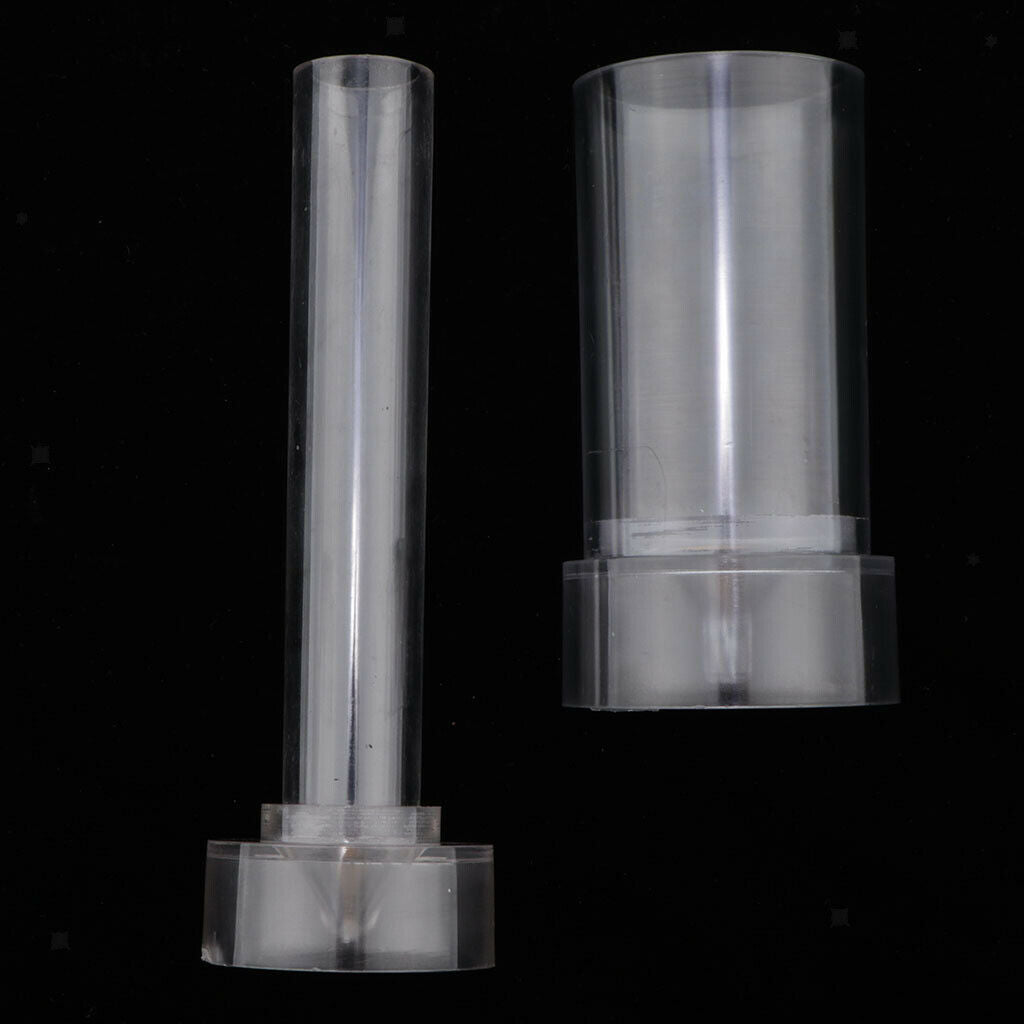 2 Pieces Spire Cylinder Soap Molds for Pouring Candle Mold Candle Mold