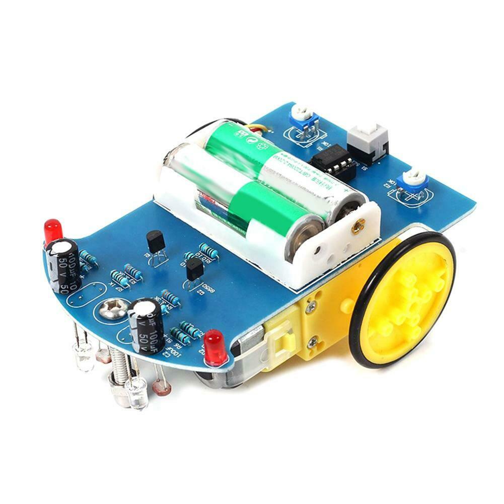 D2-1 Intelligent Tracking Line Smart Car Kit TT Motor Electronic DIY Kit @