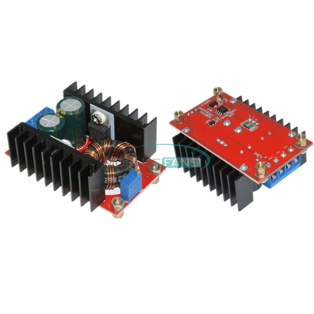 2PCS 10-32V To 12-35V 6A Step Up Charger Power Module 150W DC-DC Boost Converter
