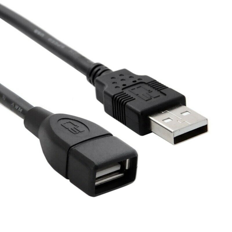 USB 2.0 Extension Cable - A-Male to A-Female - 9.8 Feet (3 Meters) I9D7