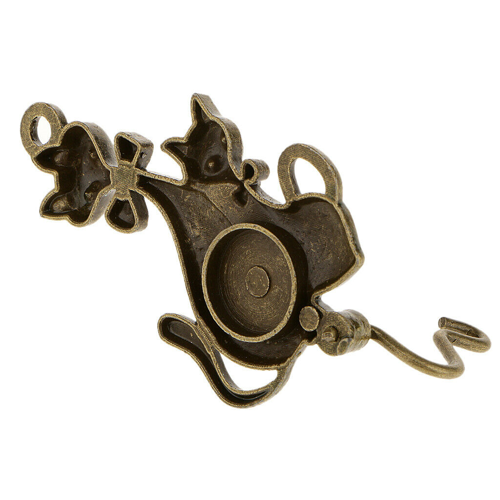 Metal Wind Chime Hanger Bell Charm Coat Hat Key Hook Garden Ornament