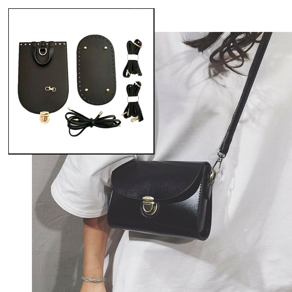 5Pcs/Set PU Handbag Parts for DIY Weave Bag  Sewing Handbag Accessories