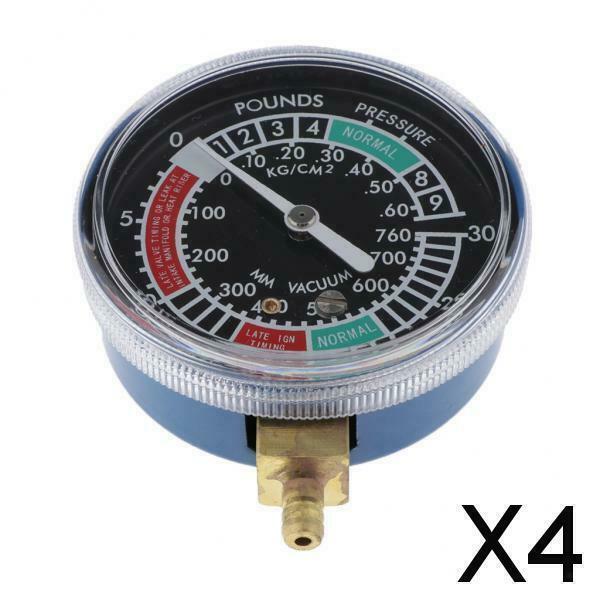 4X Motorcycle 2 CYL Fuel Vacuum Carburetor Carb Synchronizer Balancer Gauge
