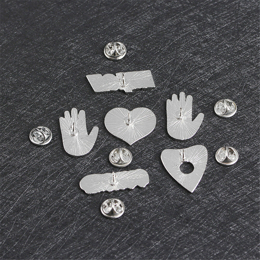 Unisex Zinc Alloy Material Material 6pcs/set Bandage Jeans Bag Brooch Pin Gift