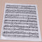 DIY Crafts Music Backdrop Scrapbooking Mould Silicone Clear Stamp for Paper Card