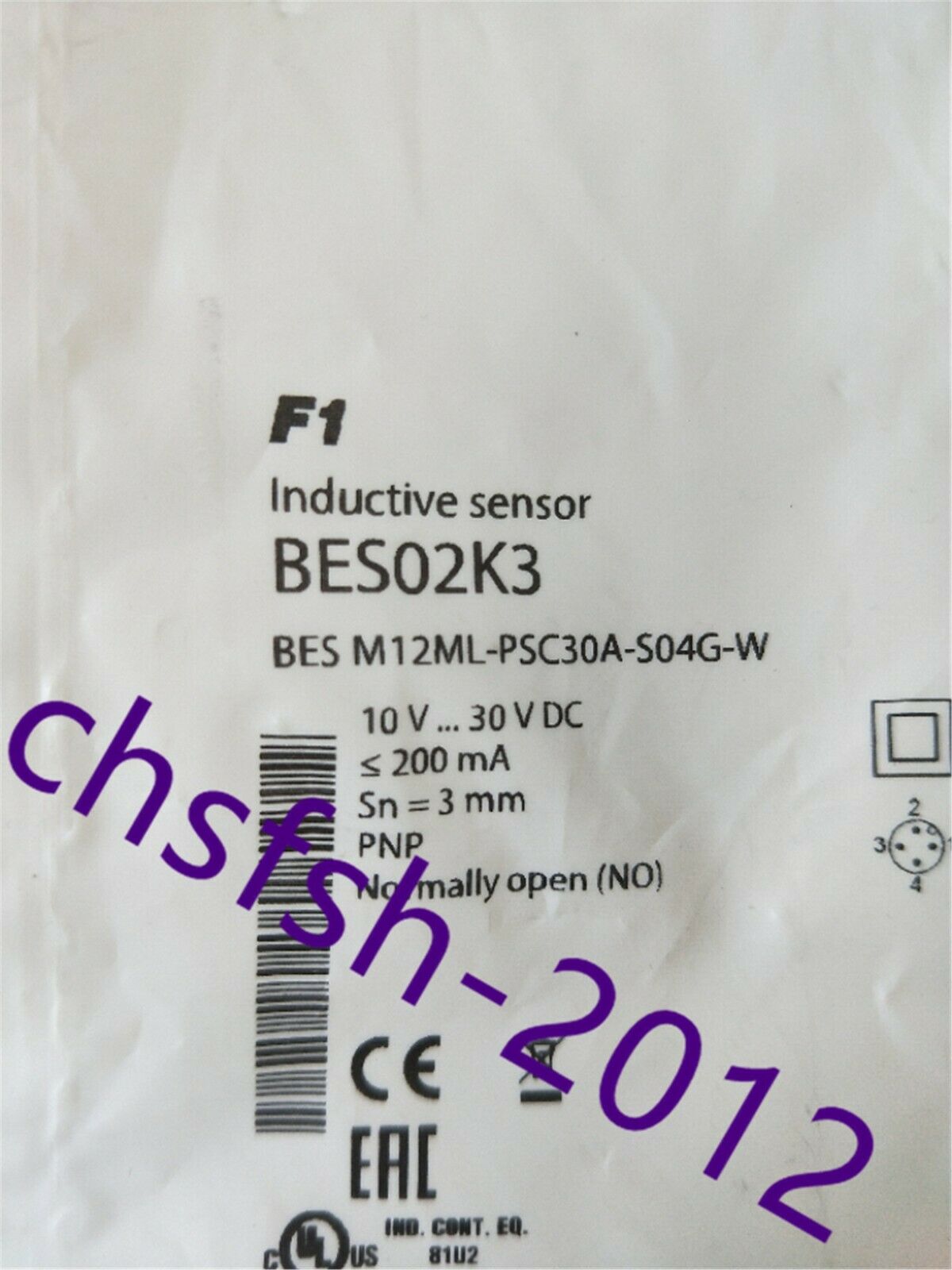 1 pcs New IN Box Balluff  BES M12ML-PSC30A-S04G-W BES02K3 sensor