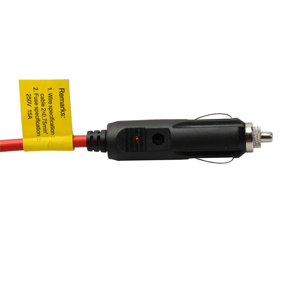 12V/24V Car Cigarette Lighter Extension Cable Socket  Cord Adapter 3.6m