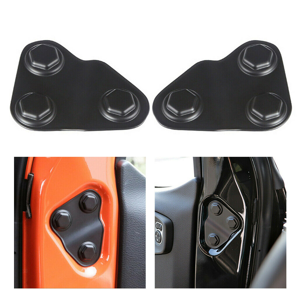 Door Lock Screw Protector Cover Universal For Jeep JL 2018-2020 Accessory