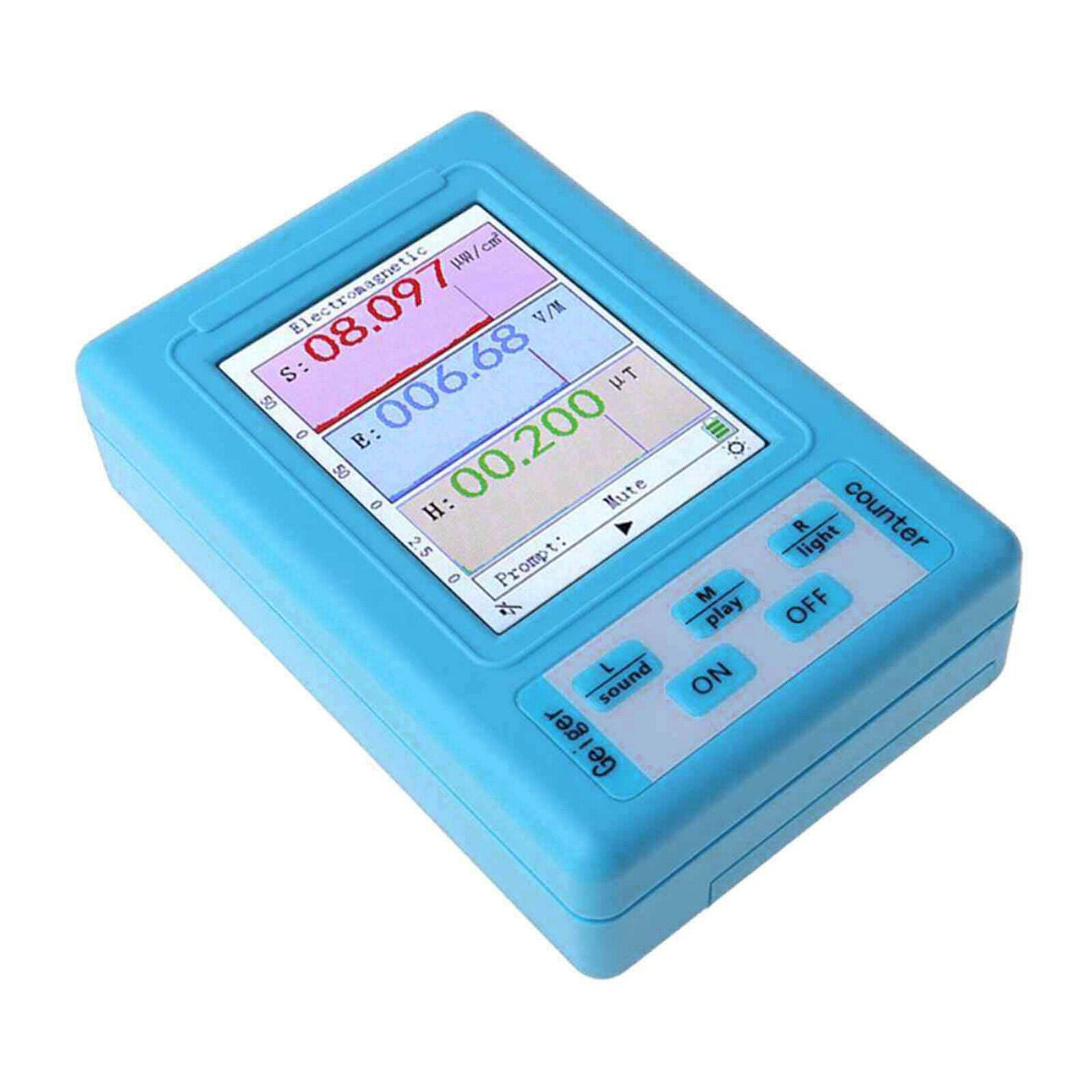 Electromagnetic Radiation Detector Tester Digital LCD Professional Counter