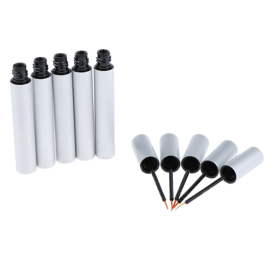 5Pcs 5ml Makeup Tube Empty Tube Eyeliner Case