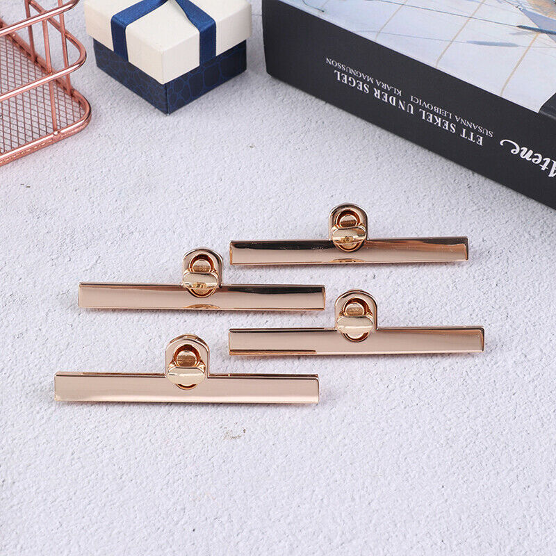 Metal Clasp Turn Locks Twist Lock For DIY Handbag Purse Lock Switch Fitti.l8
