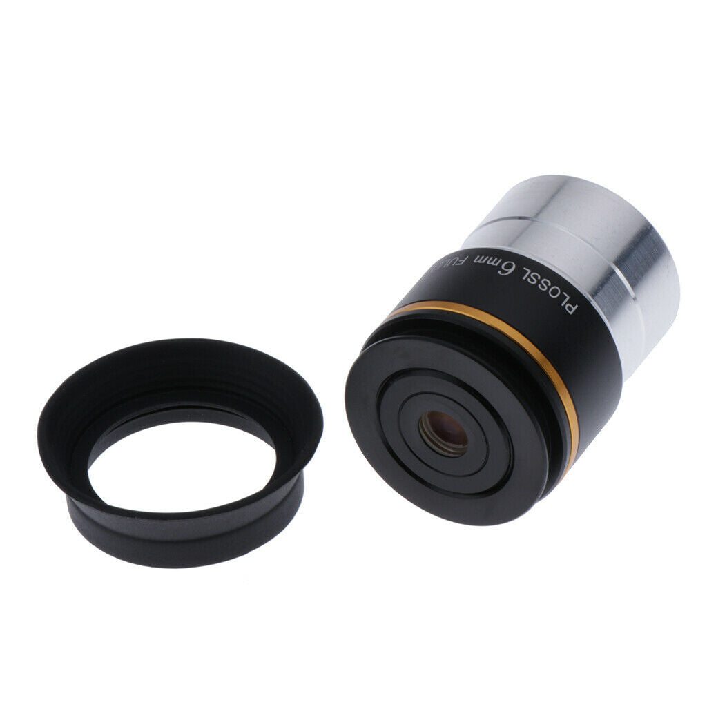 1.25" 31.7mm Plossl 6mm Eyepiece Lens Multi-coated for Astronomy Telescope