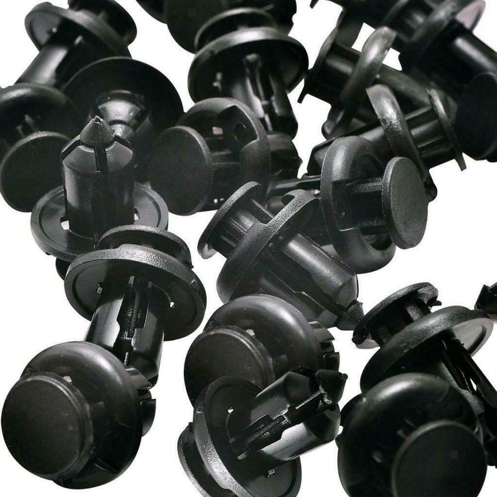 100 Sets Universal Car Nylon Push-type Pin Rivet Trim Clip Fastener Body Kit