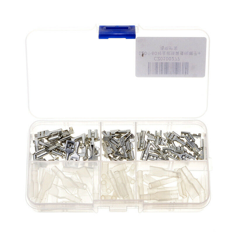 120Pcs Plug-In Spring Terminal Plug-In Terminal Cold Press Connection Insulation