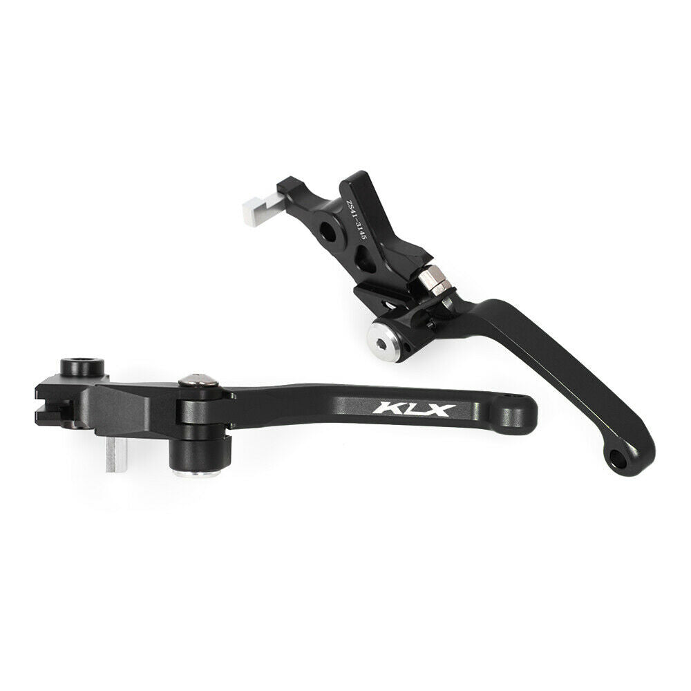 Black Pivot Brake Clutch Lever For KAWASAKI KLX150L KLX230/R KLX250S/SF KLX250