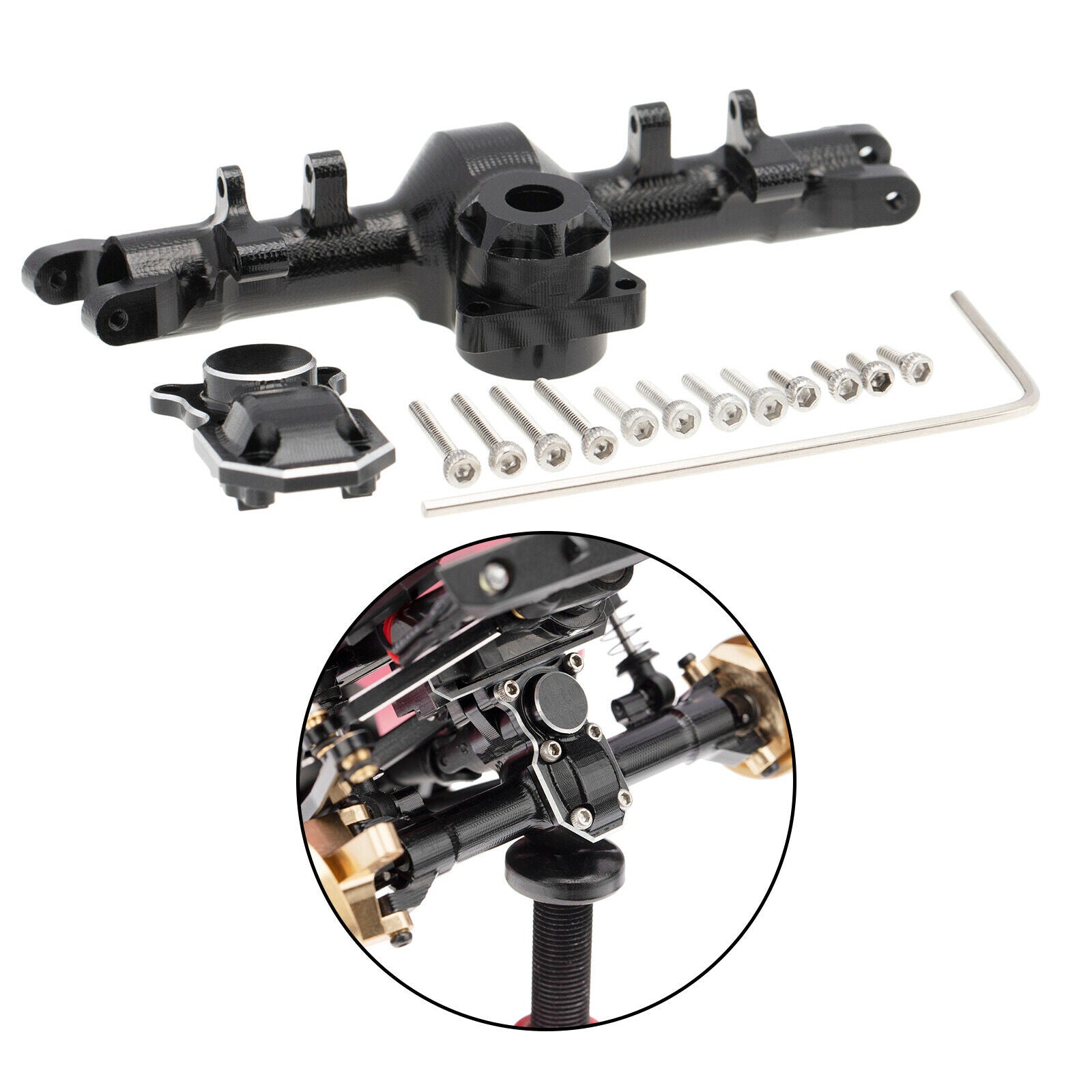 Axle Housing Update Parts fits for 1/24 Axial SCX24 90081 SCX24 AXI00002  Front
