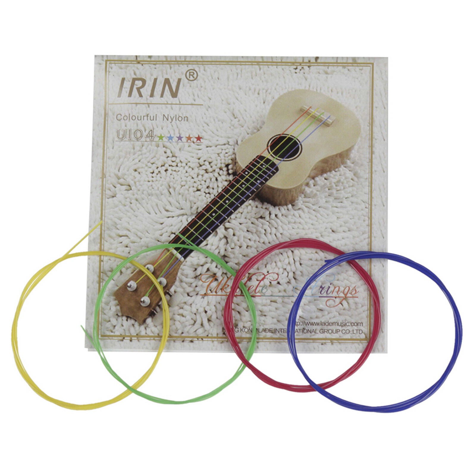 5 Sets Mix Colors Durable Nylon Ukelele Strings for Ukulele Guitar Parts