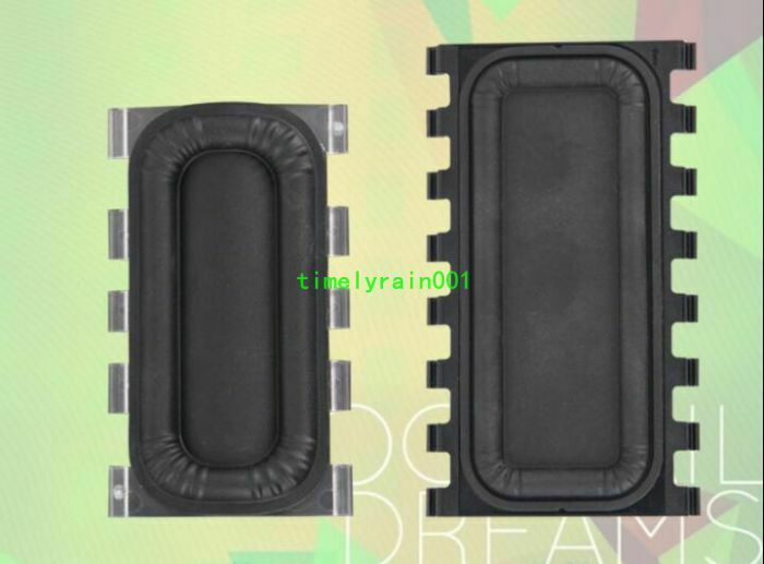 2pcs 48mm*80mm Bass radiator Passive Speaker HiFi Woofer Audio Parts