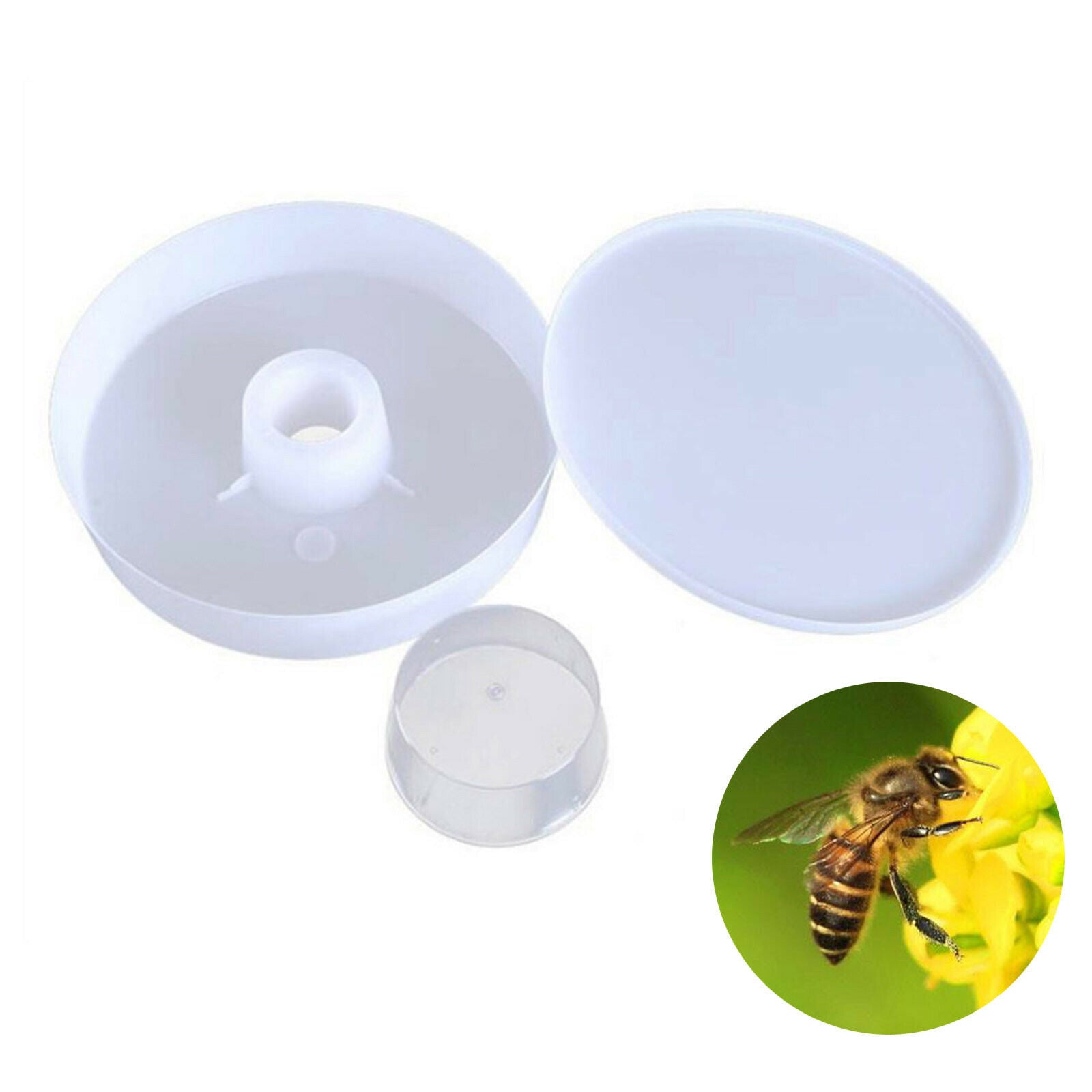 Bee Water Feeder Hive Top Drinking Bowl for Bee Drinking Feeding Equipment