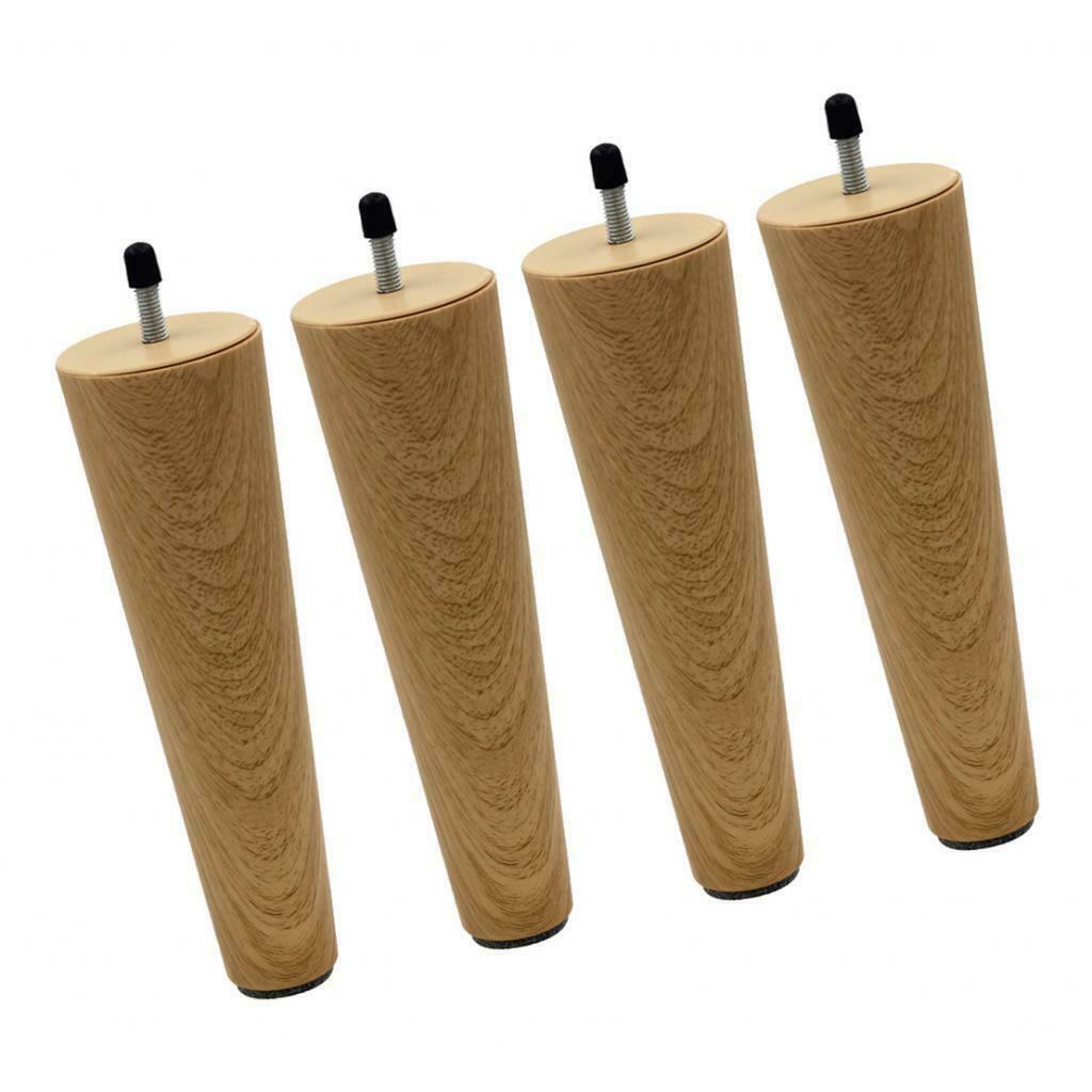 4x 8" Solid Wood Replacement Sofa Couch Chair Ottoman Loveseat Legs