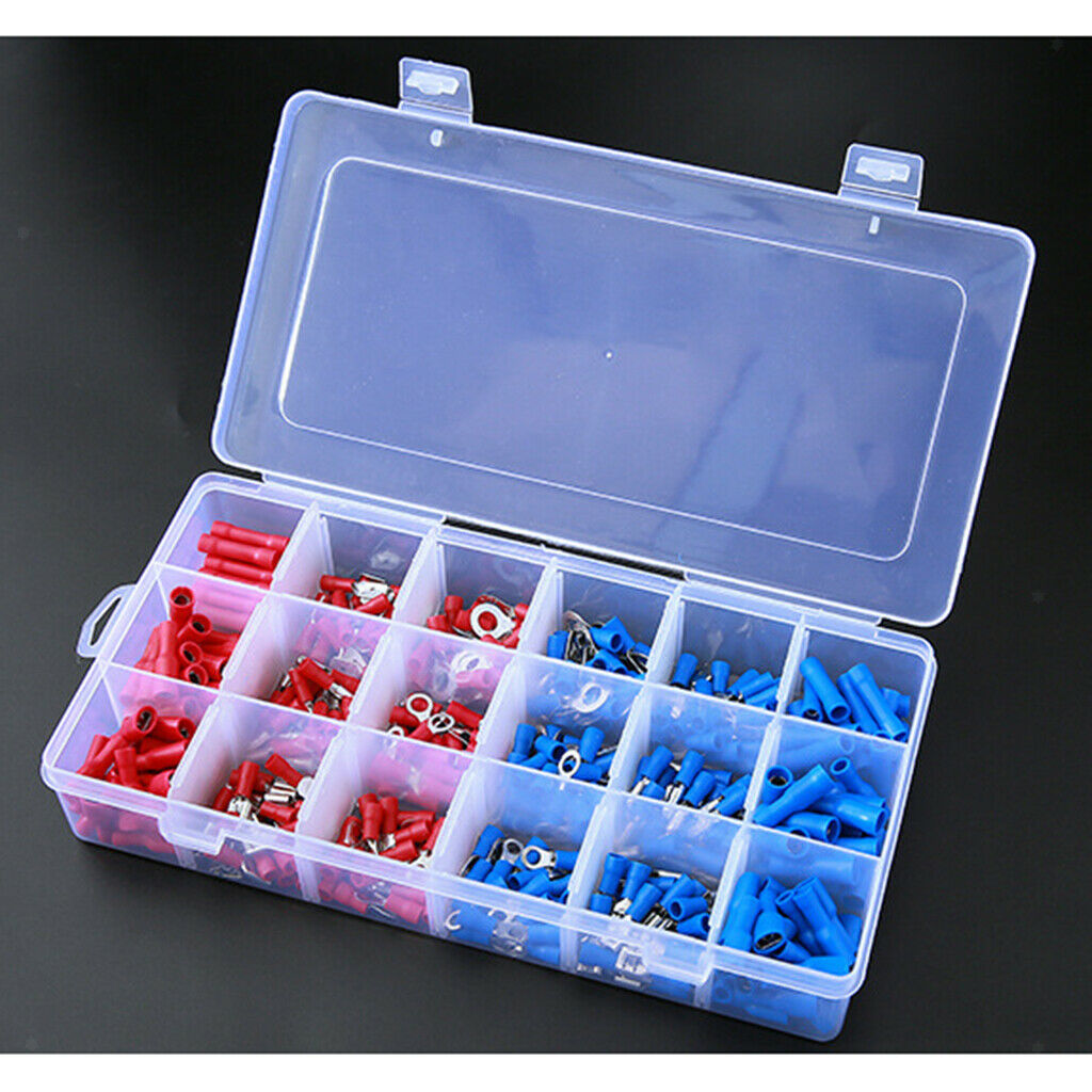 360PACKS Wirefy Heat Shrink Electrical - Wire Crimp Terminals Connectors Kit