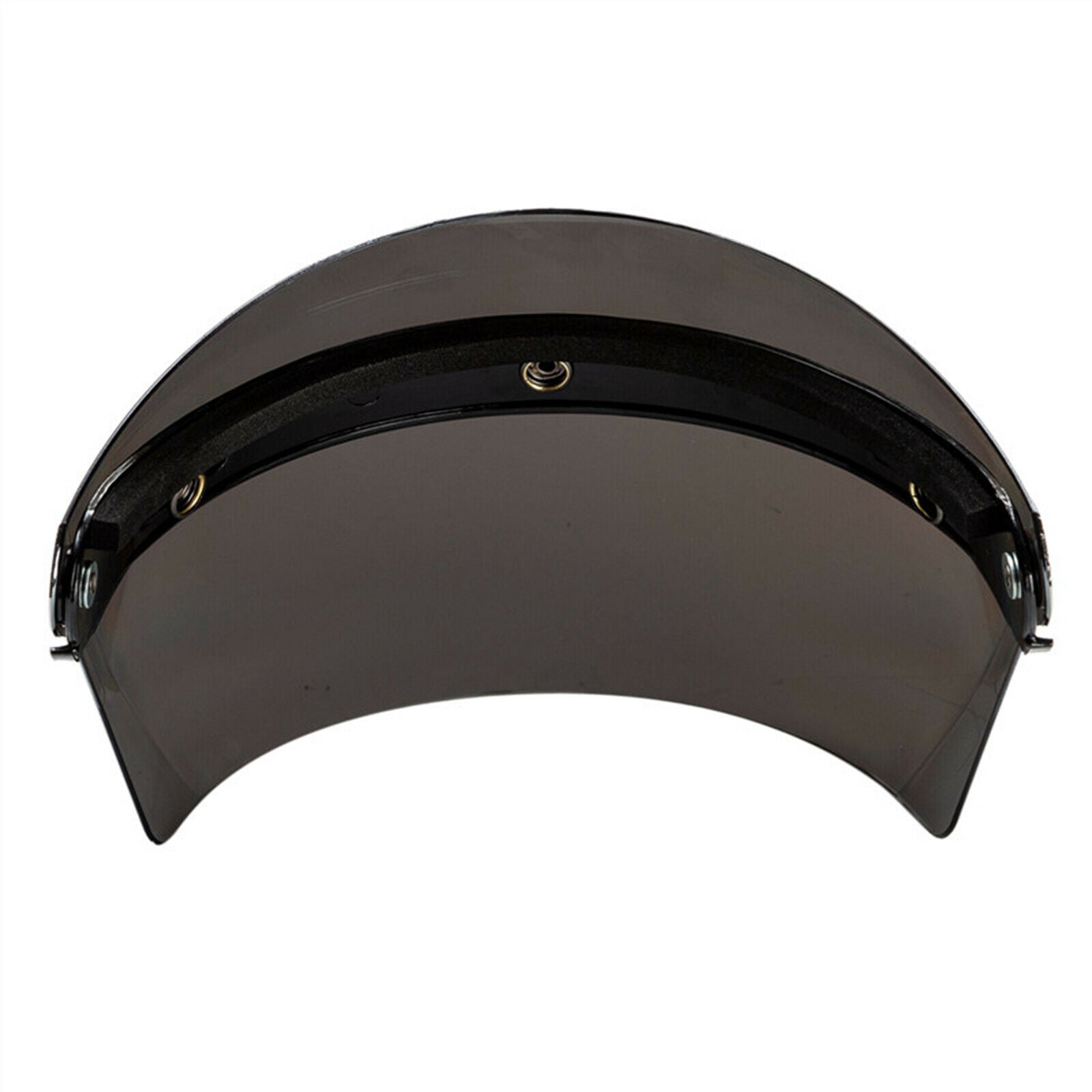 2Pcs Motorcycle Retro Open Face Helmet Visor Wind Shield Lens Anti-fog