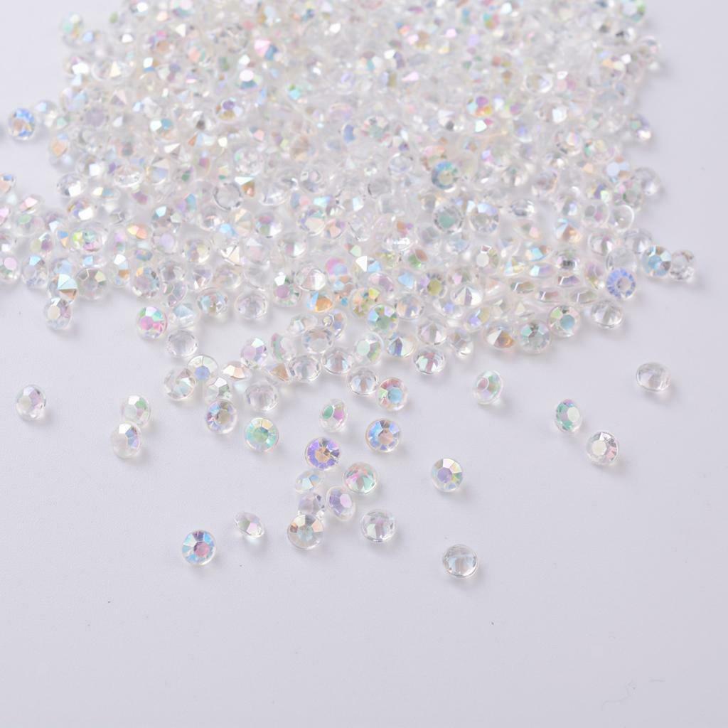5000pcs 3mm Wedding Decorations Table Scatter Crystals Diamond Acrylic Confetti