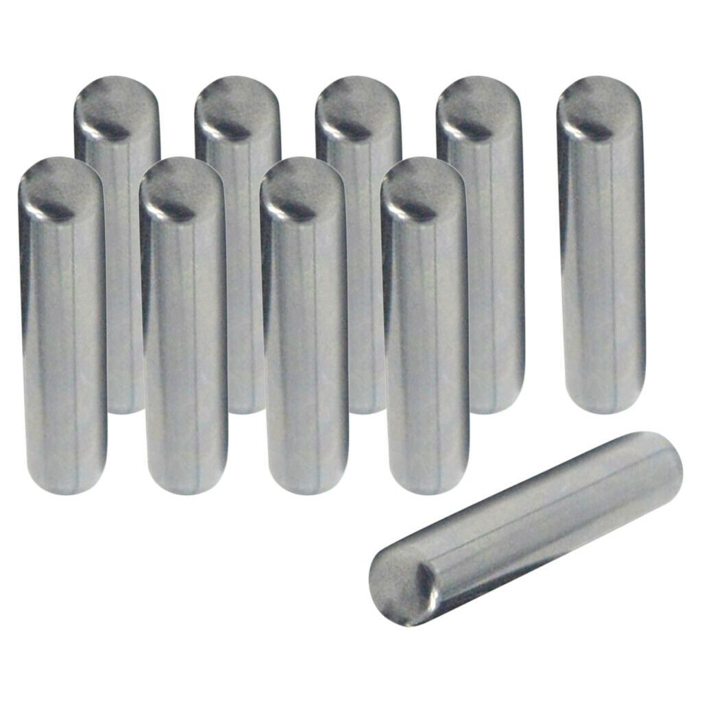Carbon Steel Dowel Pins Rod 0.16in Dia Roll Pin Tension Elements Select Size