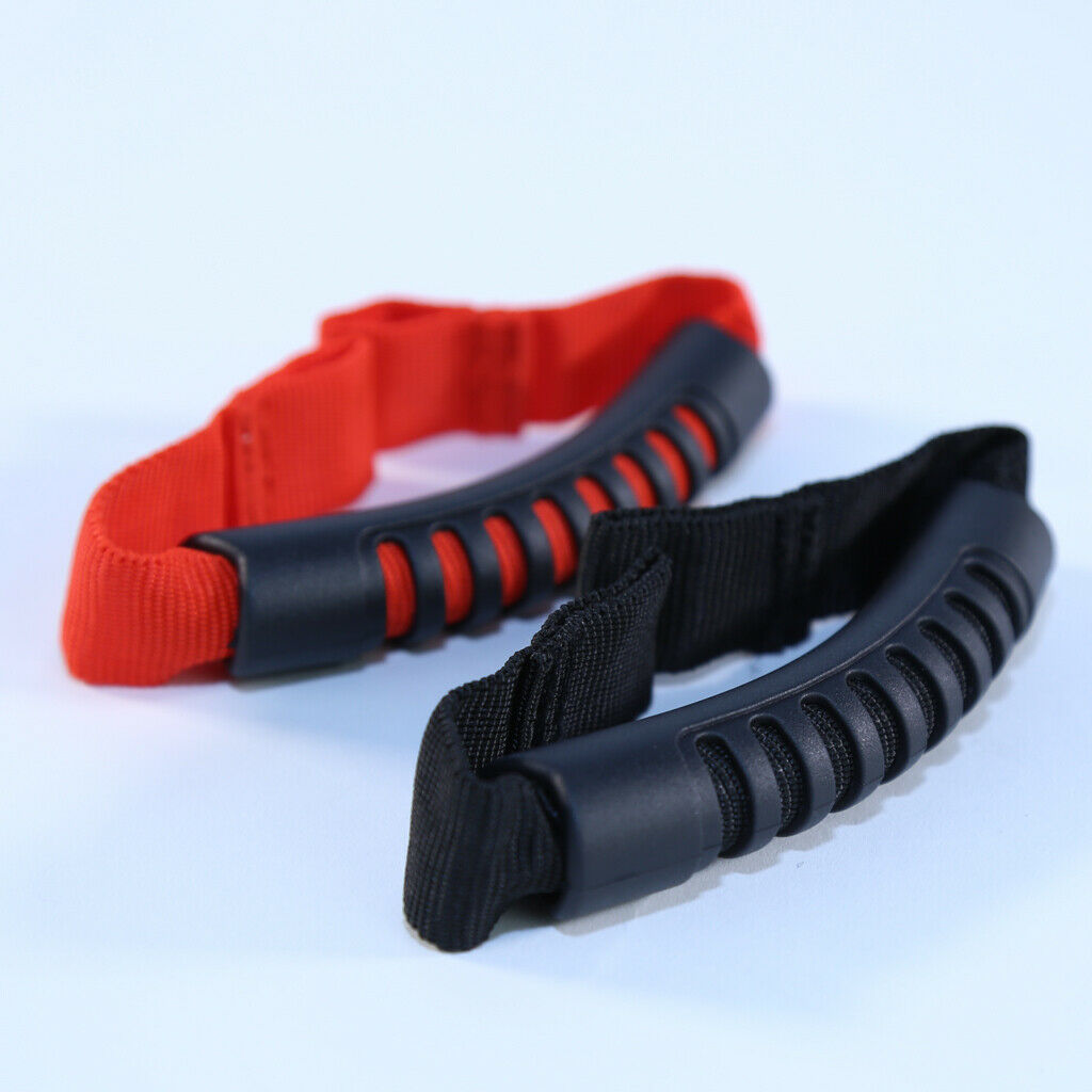 2PCS Rear Seat Grab Handles For Jeep Wrangler JK JKU JL 2007-2018