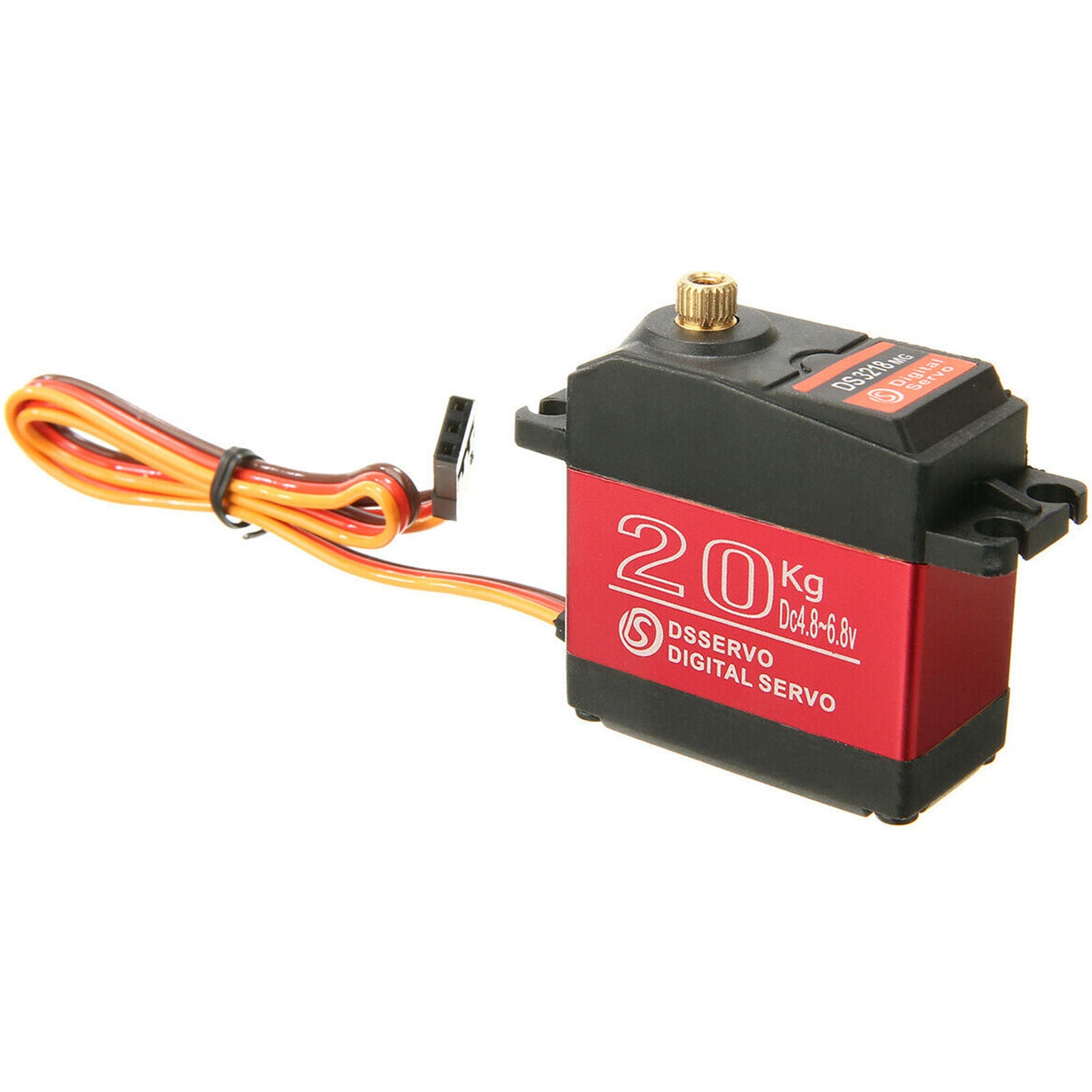 Waterproof DS3218MG Digital Servo Metal Gear 20KG Torque for RC Car Robot