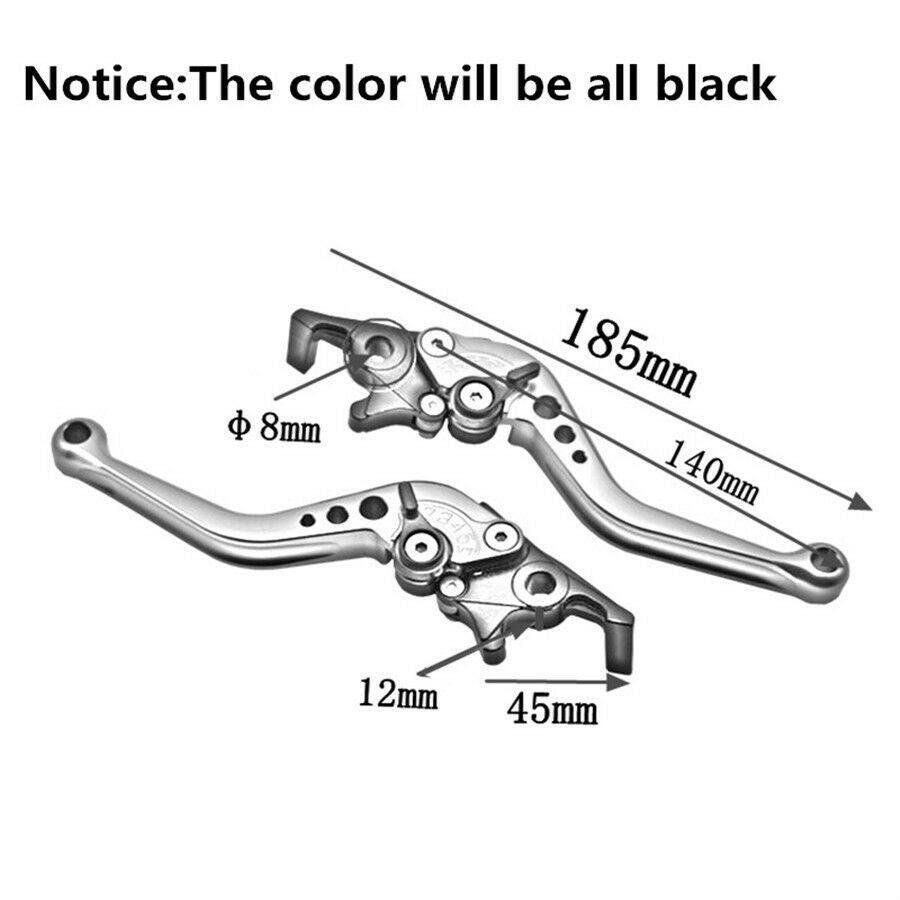 Motorcycle Double Disc Brake Lever Electric Bike Modification Lever for Kawasaki