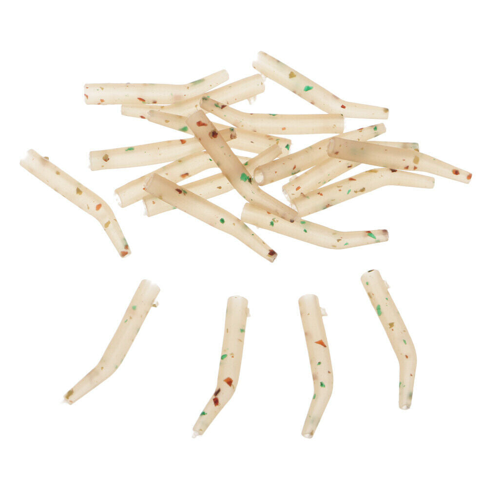 Pack of 20pcs Carp Rig Fishing Line Aligner Hook Aligner Accessories Moderate