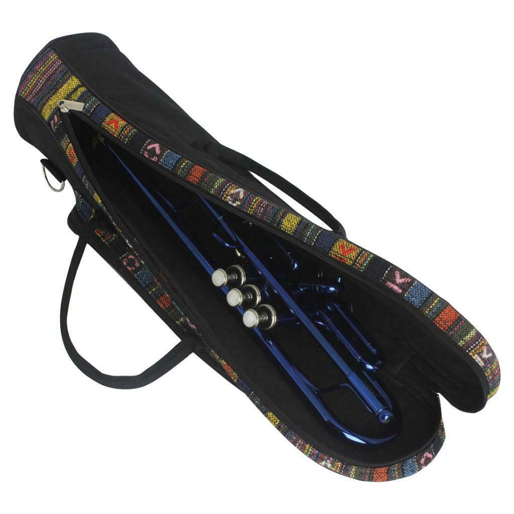 Ethnic Style Trumpet Bag Soft Carrying Case Oxford Fabric Boho Gig Bag