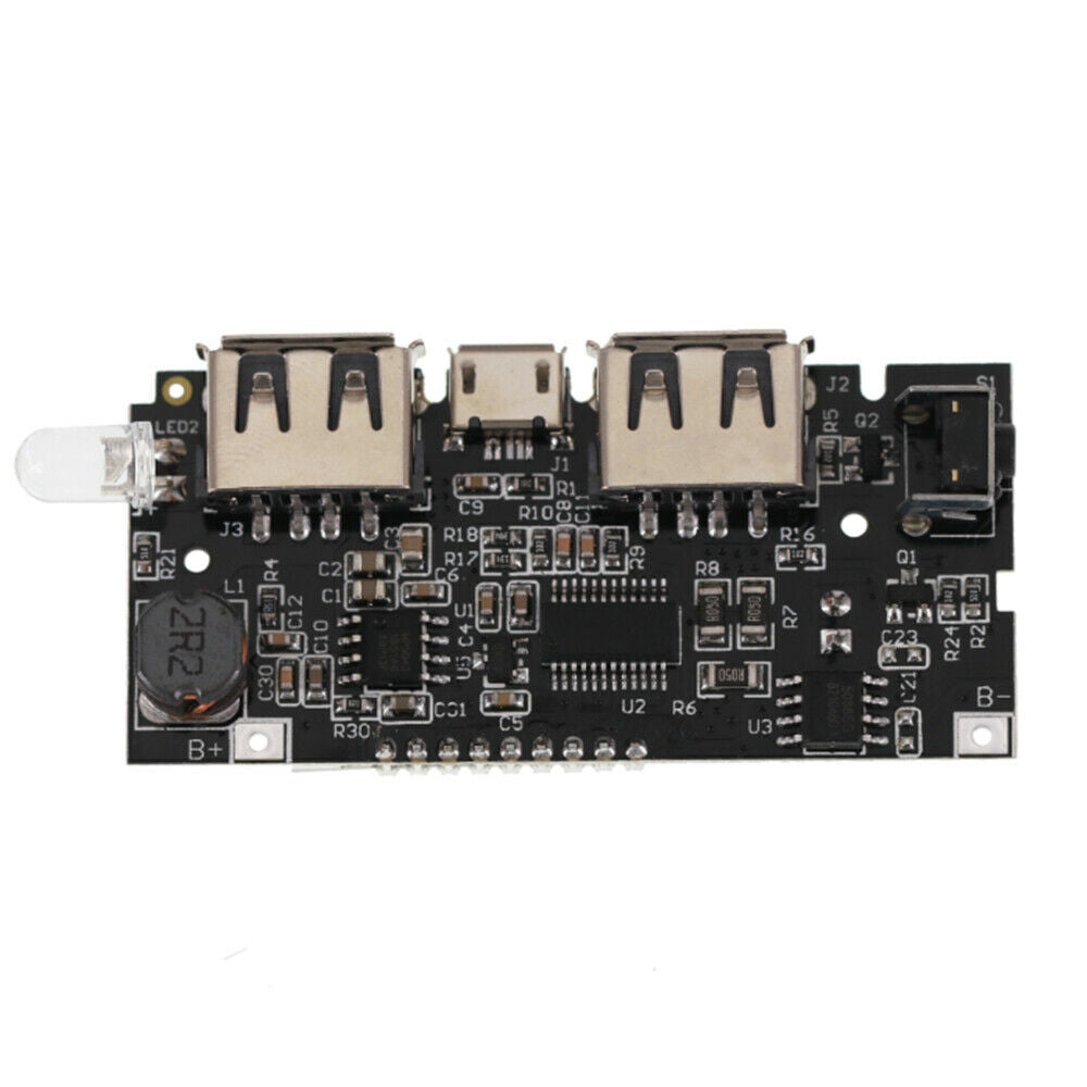 Dual USB 5V Digital LCD Mobile Power Bank 18650 Lithium Battery Charger Board