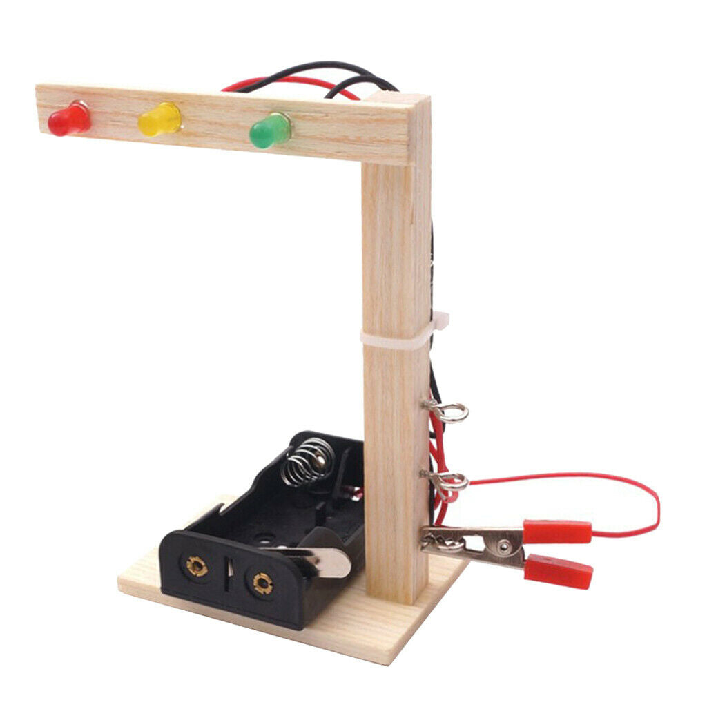 Complete DIY traffic lamp science laboratory physics experiments toys