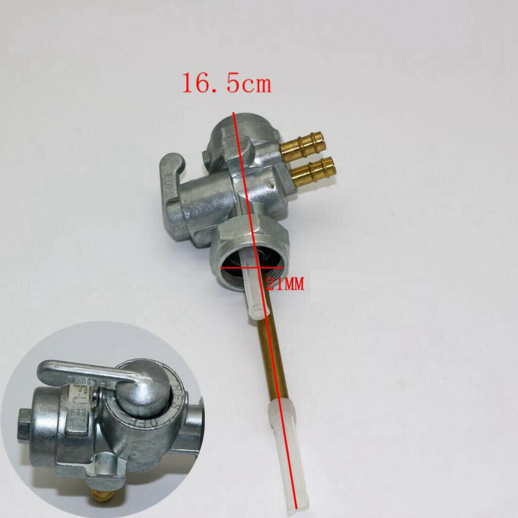 2 Set Fuel Tap Valve Petcock Switch Assembly for Kawasaki KZ900 KZ1000