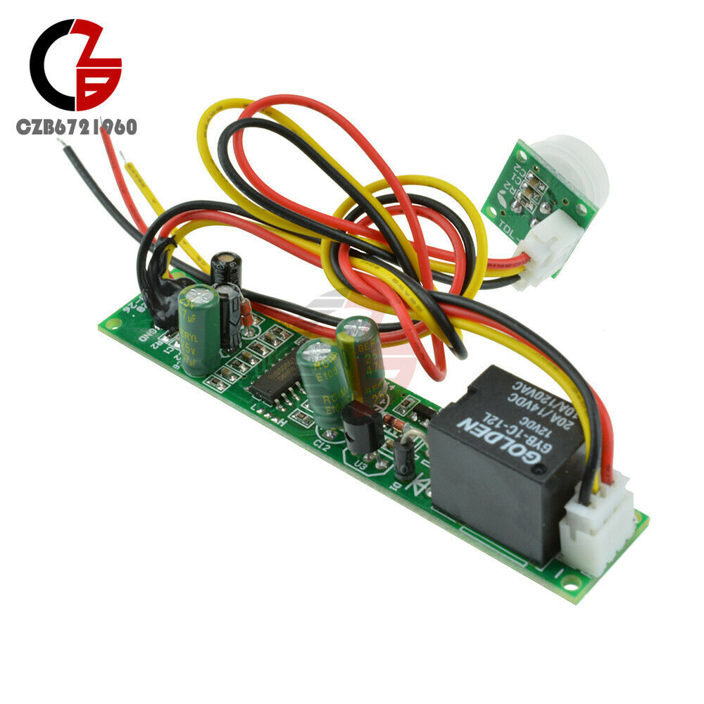 5A DC 12V Useful IR Pyroelectric Infrared PIR Motion Sensor Detector Module