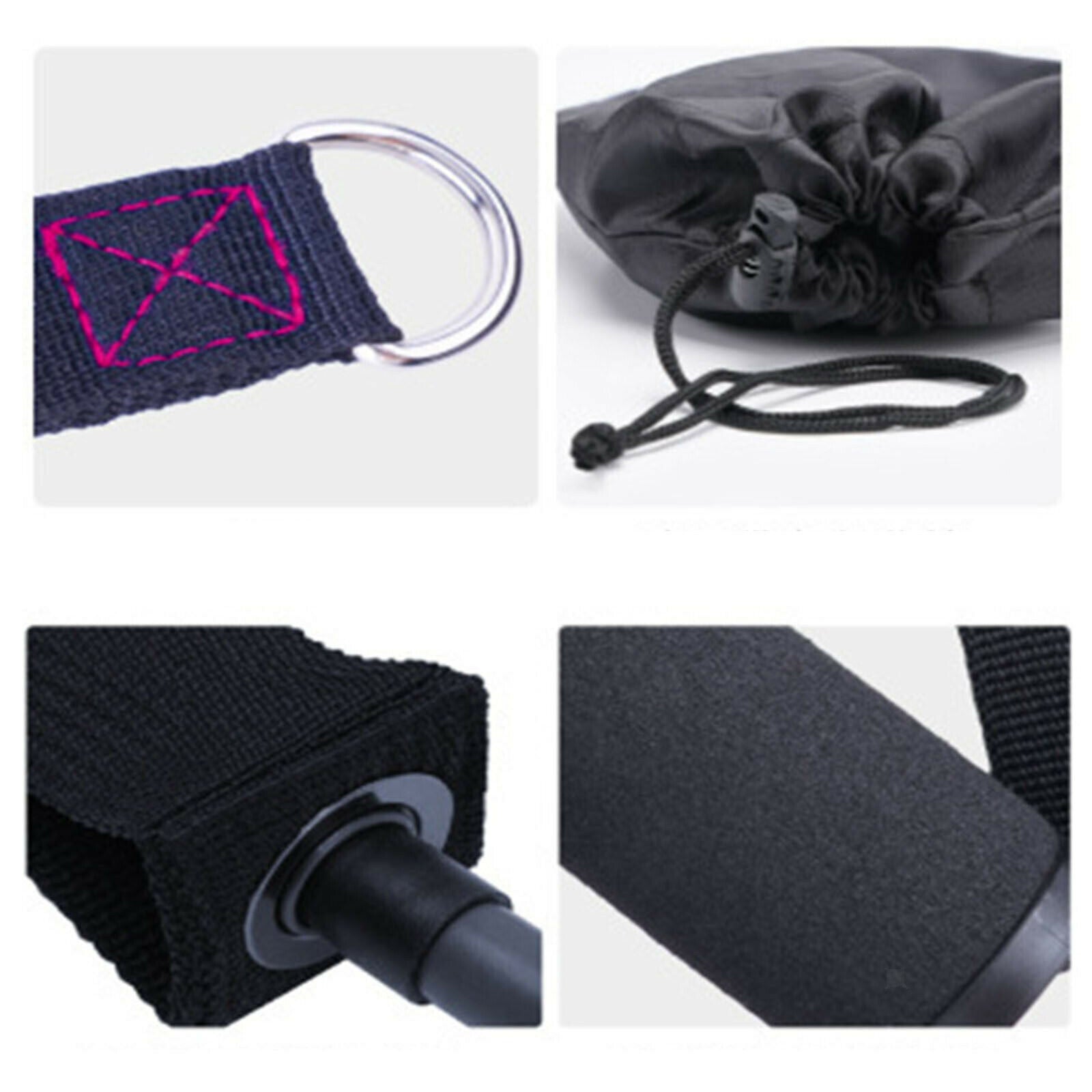 11Pcs Resistance Exercise Bands for Workout Tube Fitness Pilates Gym&Training