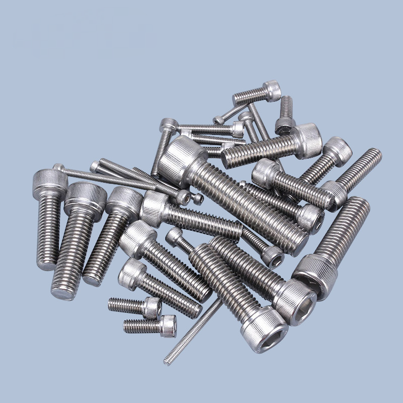 M3 Screw Cylinder Head 304 Stainless Steel Hexagon Screw Nut Combination Set