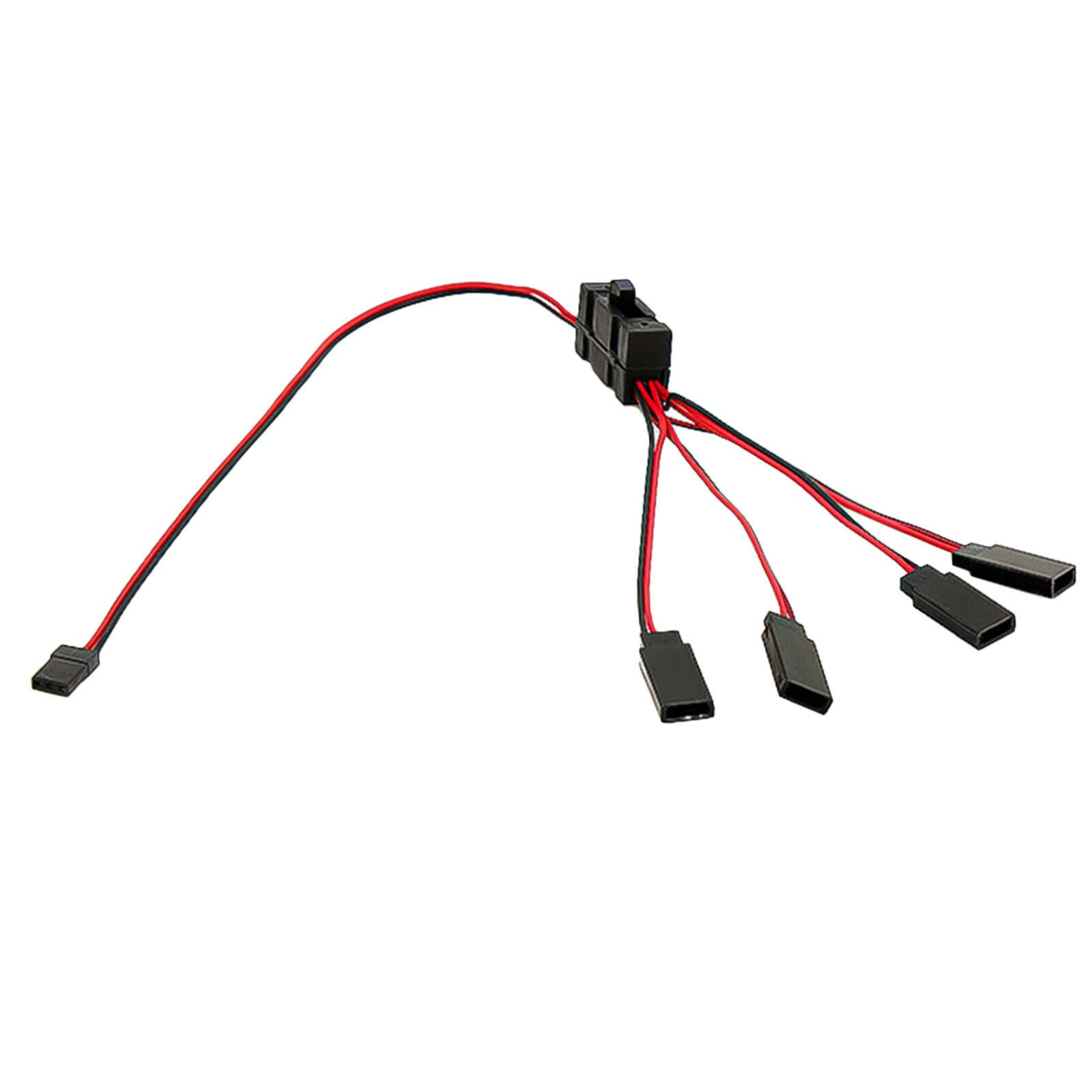 4-way LED Light Split On/off Switch Y Wire Splitter for SCX10 RC Crawler Car