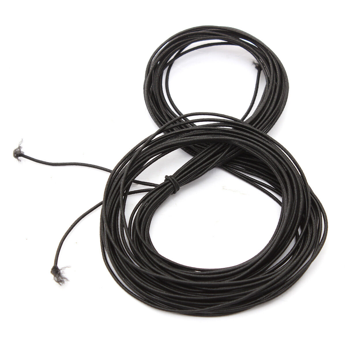 10m Real Black Elastic Thread Cord for Necklace Bracelet Craft String DIY 1.5mm