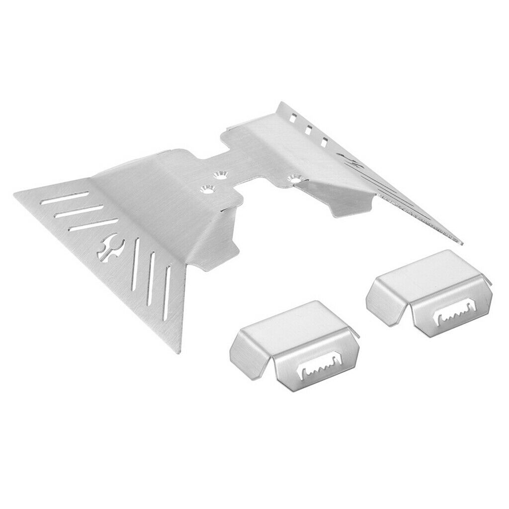 Upgrade RC Skid Plate Protector Front/Rear Axle Car Reduce Damage Set Parts