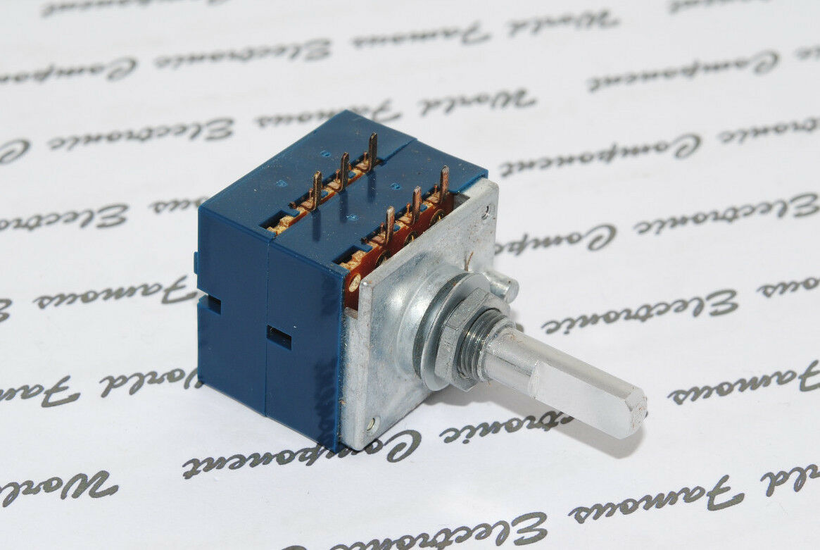 1pcs - ALPS RK27 50KA 50K (Log A) Dual Potentiometer Half Shaft - JAPAN RK27112