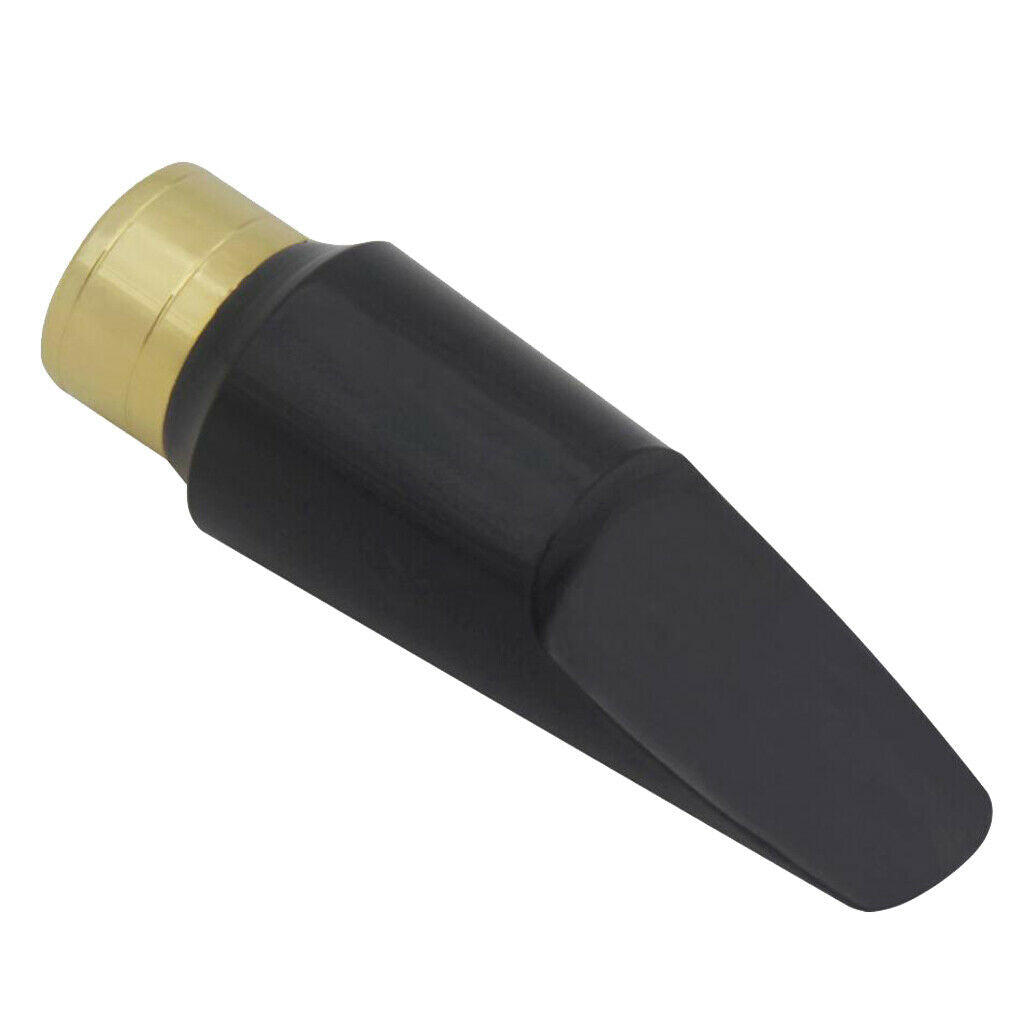 ABS Alto Saxophone Mouthpiece, Metal Neck for Saxophonist Beginners Adults