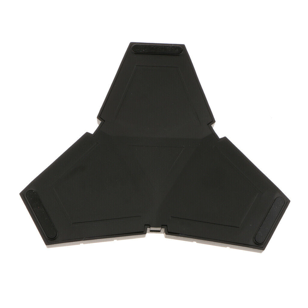 Triangle Charger Dock Triple Charging Stand for Sony PS4 Controller Black