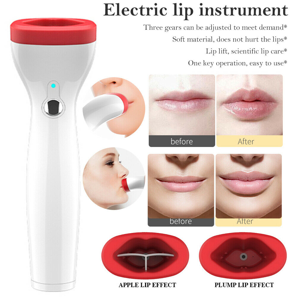 USB Rechargeable Electric Lip instrument Plumper Lip Enhancer Device Care Tool